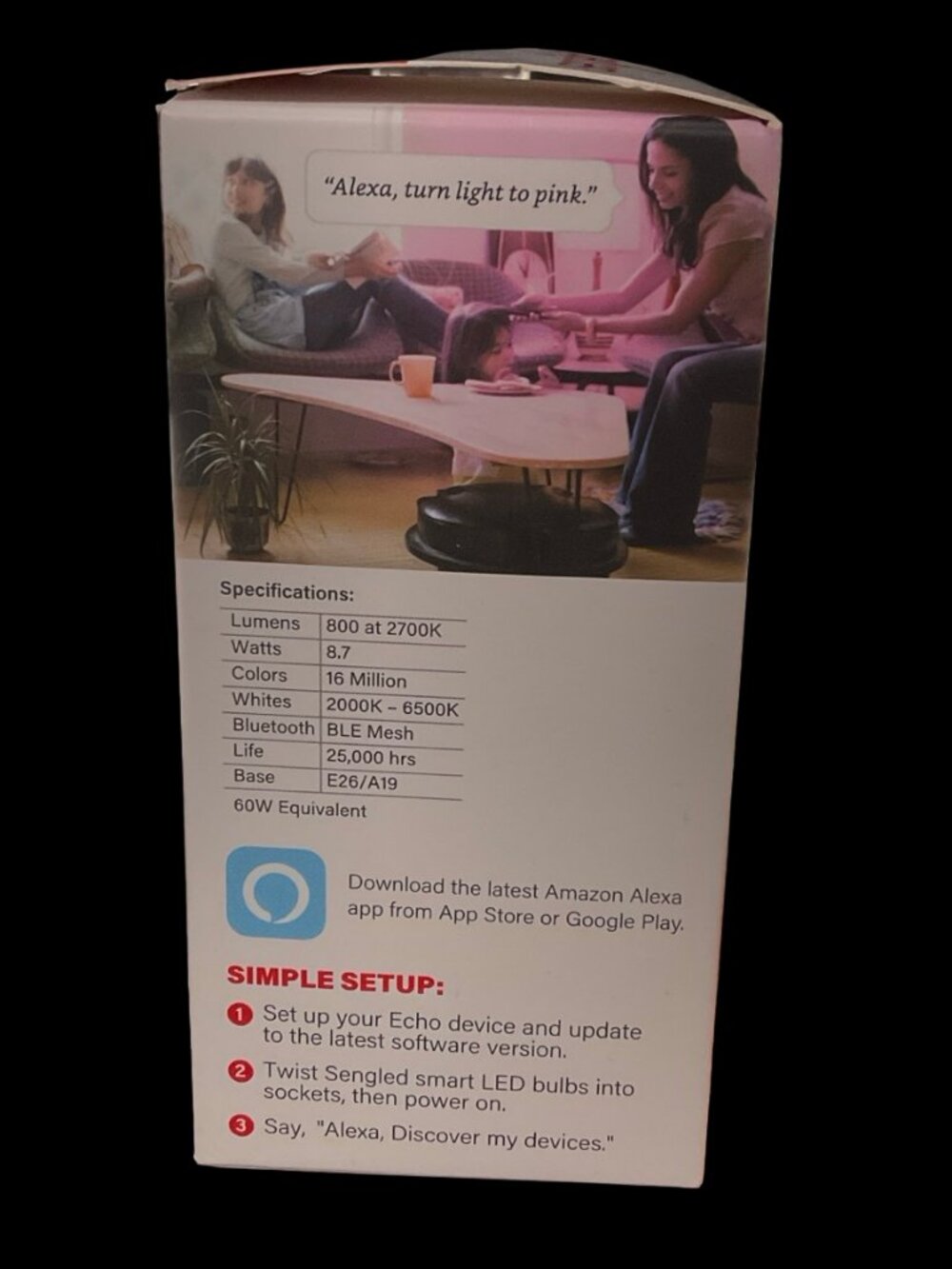 Smart LED Light Bulb - Picture 2 of 3